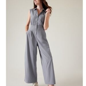 ATHLETA Brooklyn Heights Wide Leg Jumpsuit. Size 6P